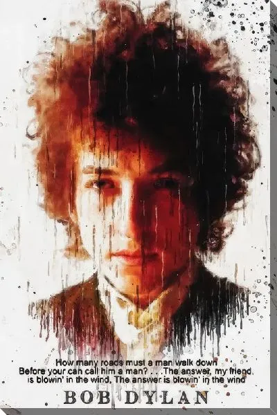 Постер Боб Дилан №18