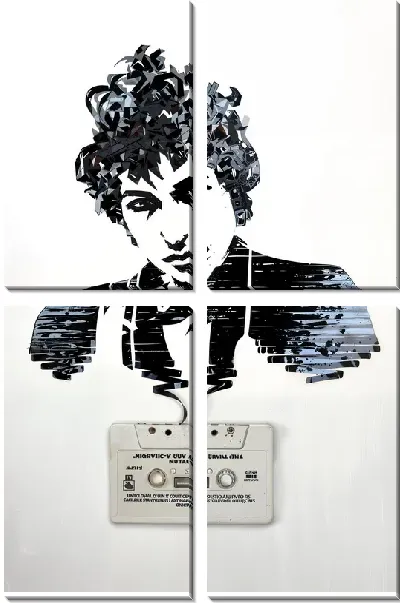 Модульная картина Боб Дилан №22