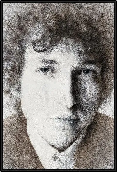 Картина Боб Дилан №23