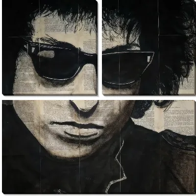 Модульная картина Боб Дилан №25