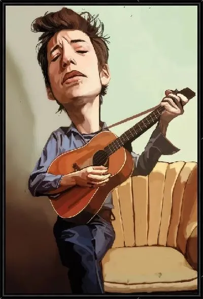 Картина Боб Дилан №27