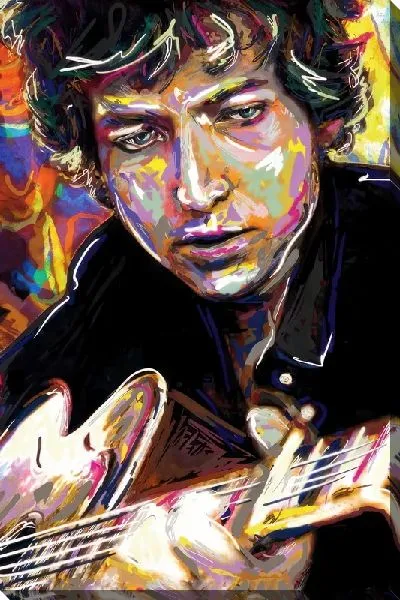 Картина маслом Боб Дилан №28