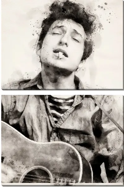 Модульная картина Боб Дилан №29