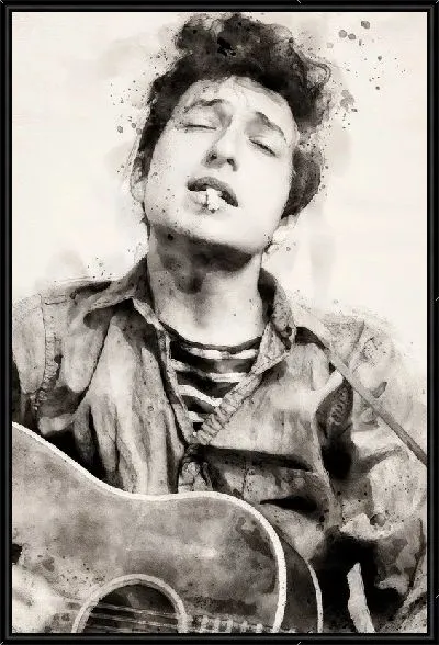 Картина Боб Дилан №29