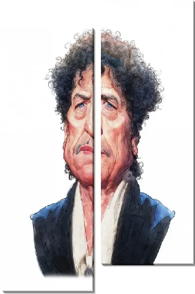 Модульная картина Боб Дилан №31