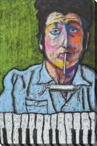 Картина маслом Боб Дилан №34