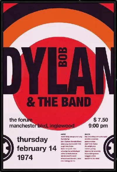 Картина Боб Дилан №38