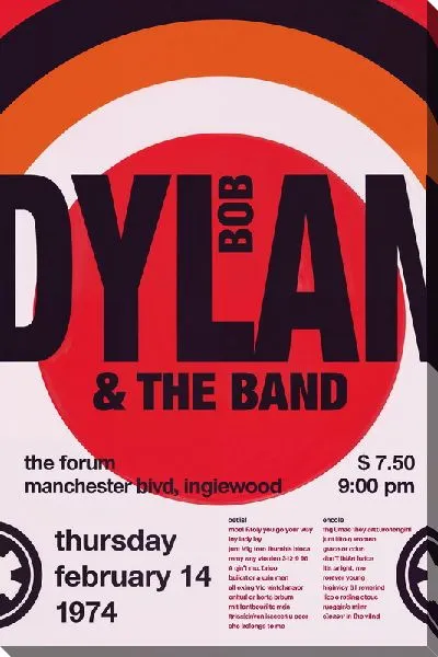 Картина маслом Боб Дилан №38