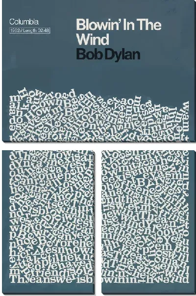 Модульная картина Боб Дилан №40