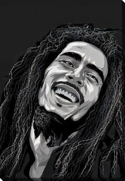 Картина маслом Боб Марли №2