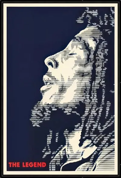 Картина Боб Марли №3