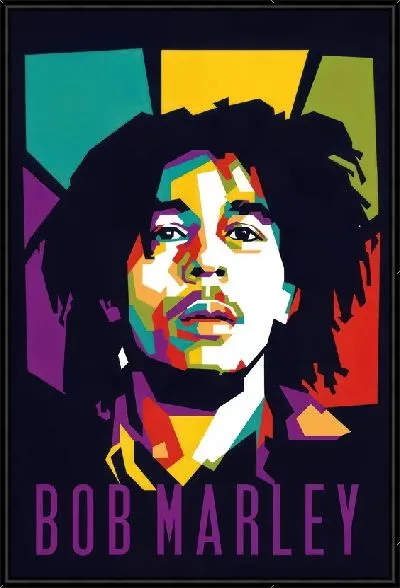 Картина Боб Марли №4