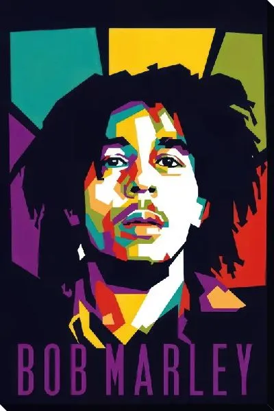 Картина маслом Боб Марли №4