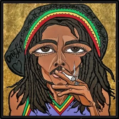 Картина Боб Марли №5