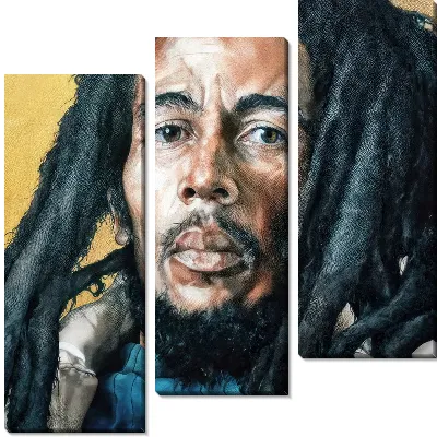 Модульная картина Боб Марли №6