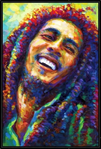 Картина Боб Марли №8