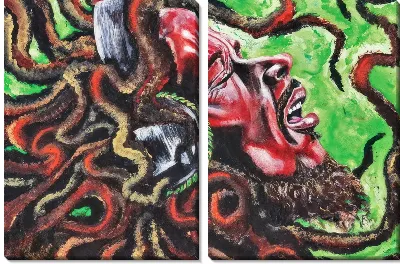 Модульная картина Боб Марли №11