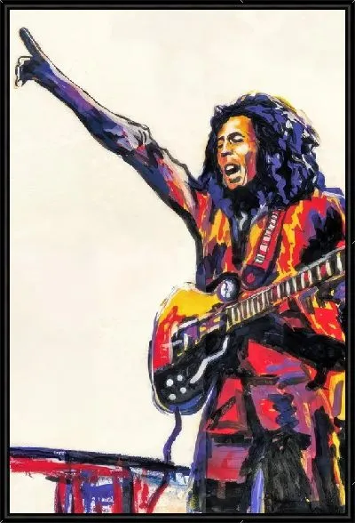 Картина Боб Марли №12
