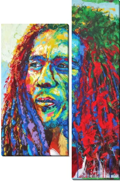 Модульная картина Боб Марли №14