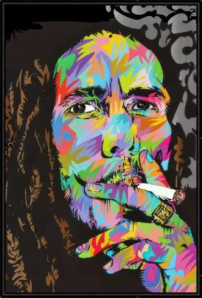 Картина Боб Марли №16