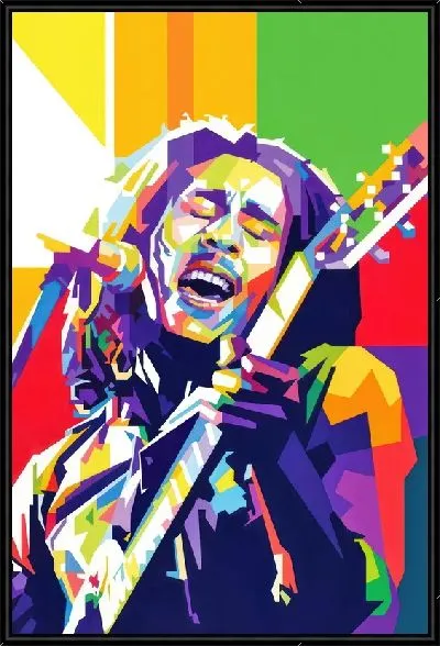 Картина Боб Марли №18