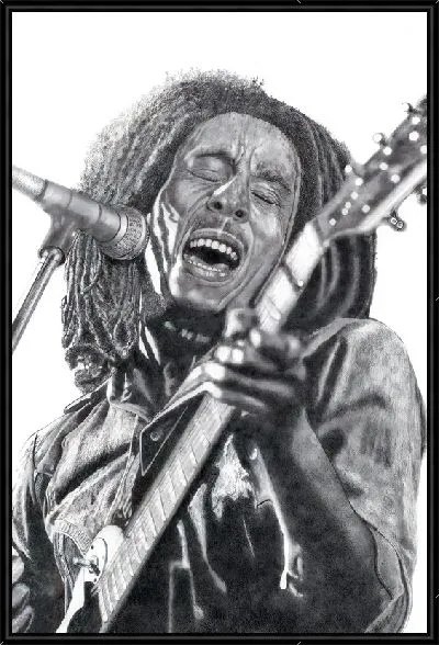Картина Боб Марли №19