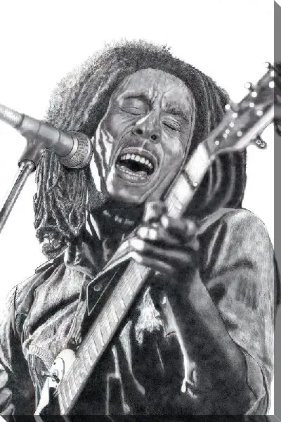 Картина маслом Боб Марли №19