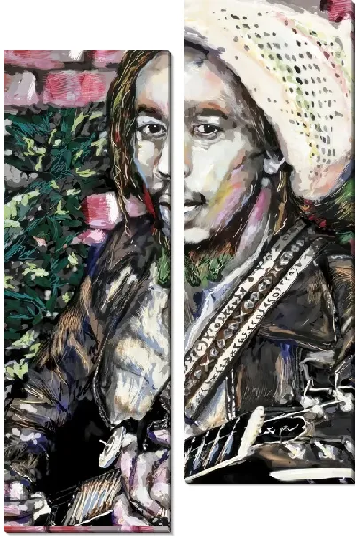 Модульная картина Боб Марли №20