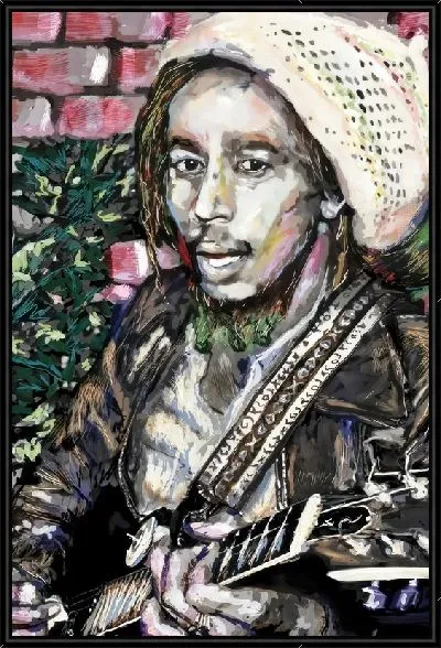 Картина Боб Марли №20