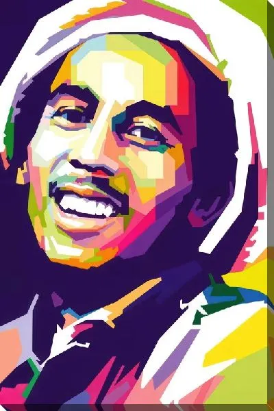 Картина маслом Боб Марли №26