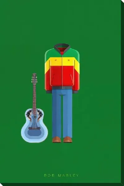 Картина маслом Боб Марли №32