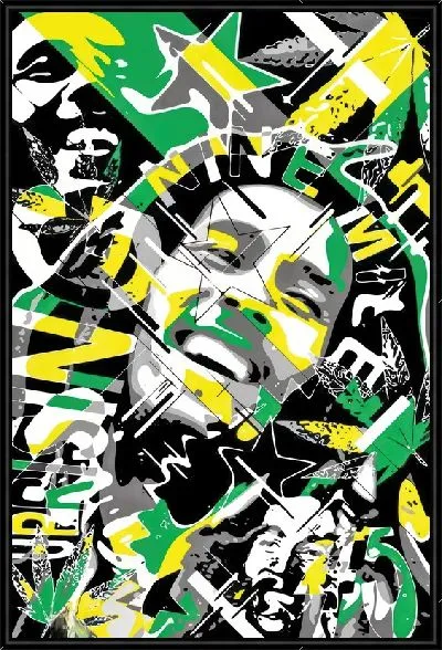 Картина Боб Марли №35