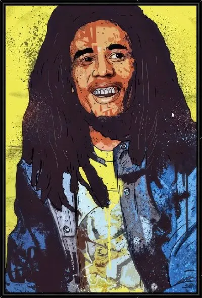 Картина Боб Марли №37