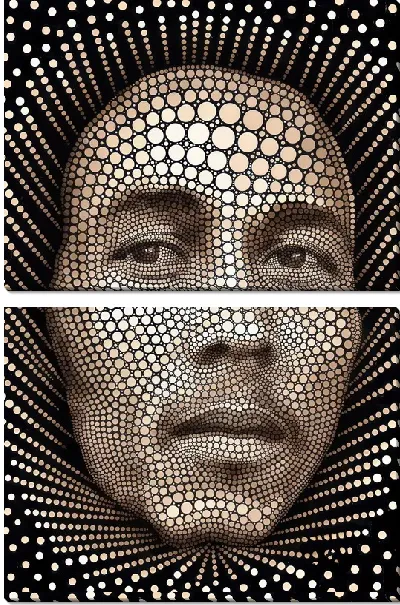 Модульная картина Боб Марли №38