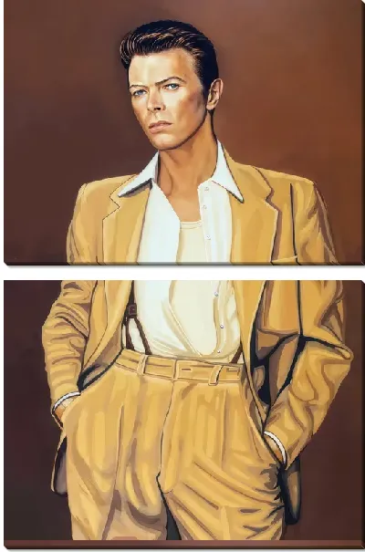 Модульная картина Дэвид Боуи №1