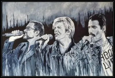 Картина Дэвид Боуи №2