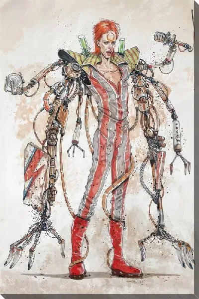 Картина маслом Дэвид Боуи №5