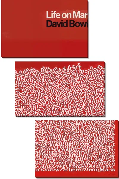 Модульная картина Дэвид Боуи №11