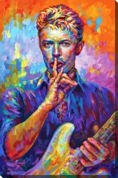 Картина маслом Дэвид Боуи №12