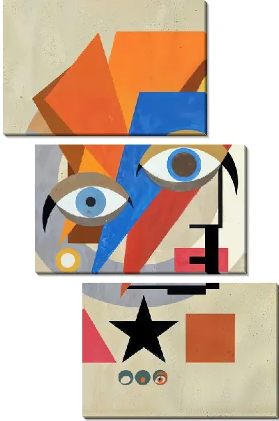 Модульная картина Дэвид Боуи №14