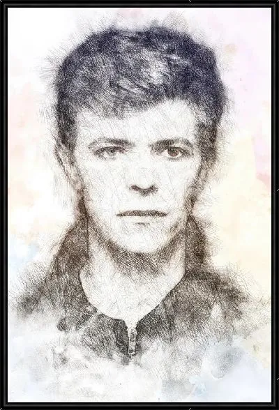 Картина Дэвид Боуи №20