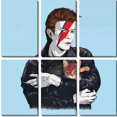 Модульная картина Дэвид Боуи №22