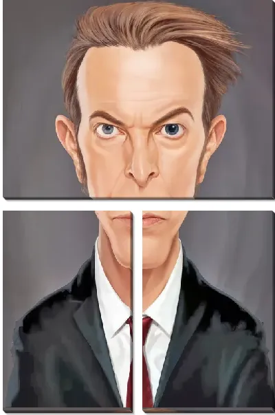 Модульная картина Дэвид Боуи №23