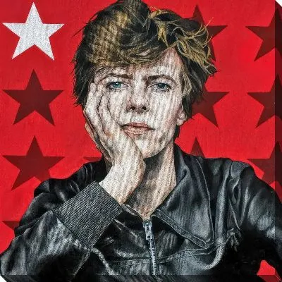 Картина маслом Дэвид Боуи №32