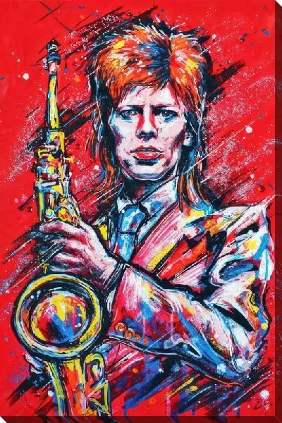 Картина маслом Дэвид Боуи №38