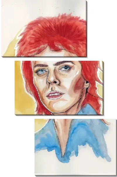 Модульная картина Дэвид Боуи №41