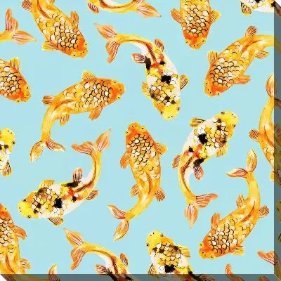 Золотые рыбки в танце