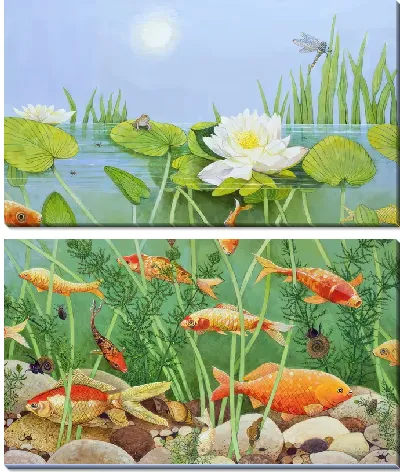 Золотые рыбки №12