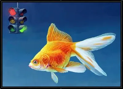 Картина Золотая рыбка №61