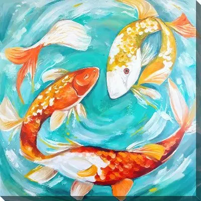 Золотые рыбки №22